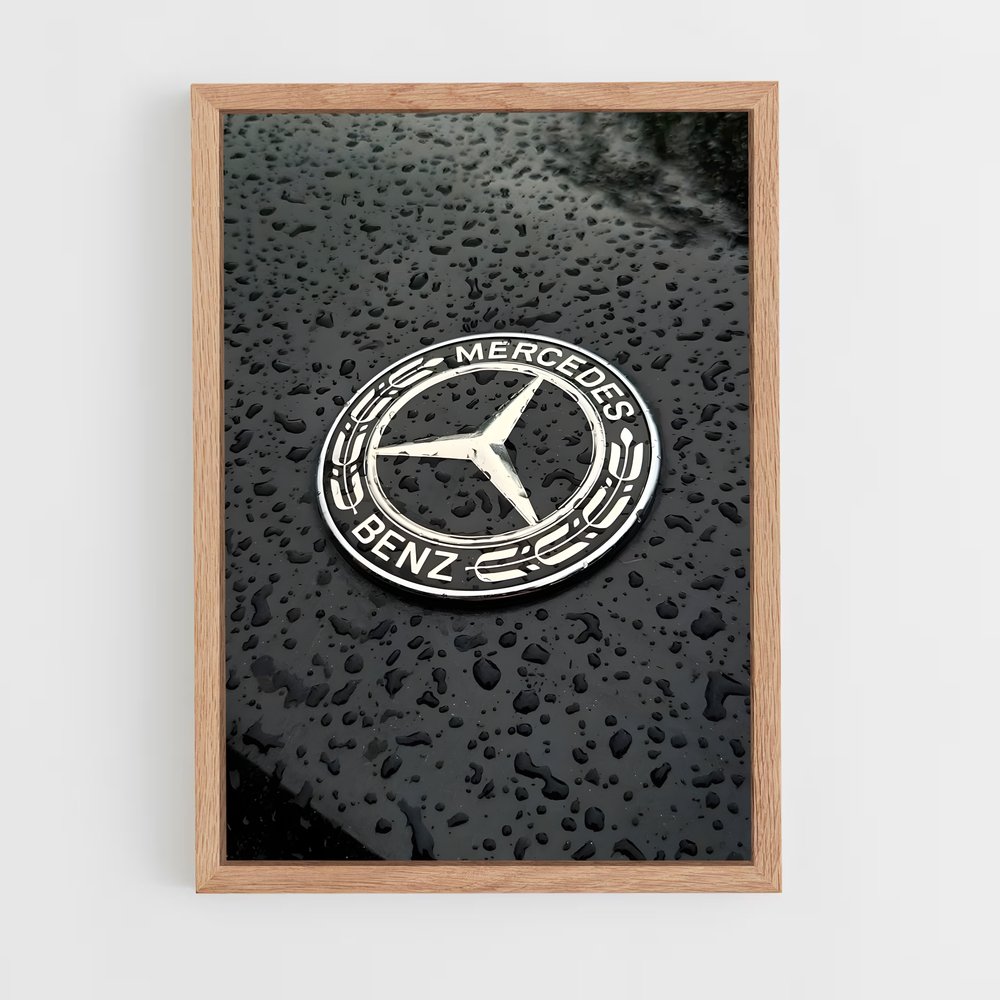 Poster Vitesse Divine – affiche Mercedes (vue 4)